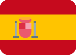 Botón idioma en Español con la Bandera de España